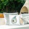 Pacific Oyster on White Outdoor Printed Pillow Design by Carol Robinson, 18 x 7 x 18
